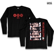 SANZ long-sleeved shirt AR1RANG world tour | Stonewashed washed t-shirt | Black white | AR1RANG TOUR