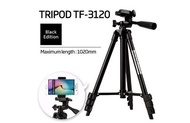 Giá Đỡ Chụp Hình Tripod 3 Chân 3120 Kèm Đầu Kẹp