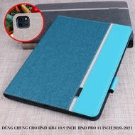 Bao Da KAKU iPad Air4/Air5 10.9inch iPad Pro 11inch iPad Air6 M2 2024 iPad Air7 M3 2025 Da Phối Vải