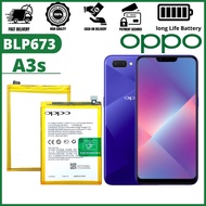 แบตเตอรี่ แท้  Oppo a3s Battery model BLP673 4100mAh