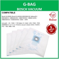 Compatible Cloth Dust Filter Bag for BOSCH TYPE-G Compatible Vacuum Cleaner Spare Parts Accessories