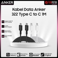 Anker 322 USB-C to USB-C Charger Cable (6ft Braided) - A81F6