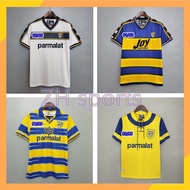 Retro Soccer Jersey Football 01 02 03 98 99 93 95 Parma jersey Home away jerserys