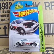 Hotwheels NISSAN 370Z Metal Car White 249/250 (kg28)