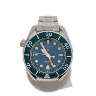 SEIKO mens watches solar wrist watch analogues stainless GRN SLV 5k65-0aa0 Direct from Japan Secondh