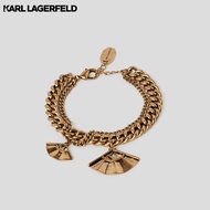Karl Lagerfeld - K/ARCHIVE FAN CHARM BRACELET 235W3903 กำไลข้อมือ