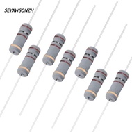 SEYAWSONZH Carbon Film Resistors, 4 Bands 2W 5% Tolerance 100 Ohm Resistor, Easy to use for DIY Elec