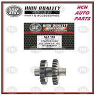 STARTER GEAR IDLE SPUR (19T/27T) - KAWASAKI - KLX 150 - P/NO. 59051-1304 (NK)