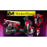 Rusi Royal 125 Decals Laminated
