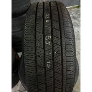 continental 225/65/17 2pc 80% USED TYRE