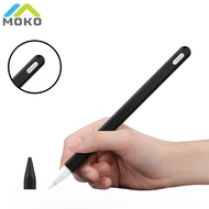 MoKo Soft Silicone Pencil Case Holder Fit For Apple Pencil 2nd Generation With Pencil Nib Protector