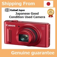 Pre-loved Canon Digital Camera PowerShot SX610 HS Red Optical 18x Zoom PSSX610HS (Re) [Used Camera]