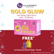 La Juiceria Gold Glow (10 Bottles)-Honey Turmeric Shot | Jus Kunyit Madu