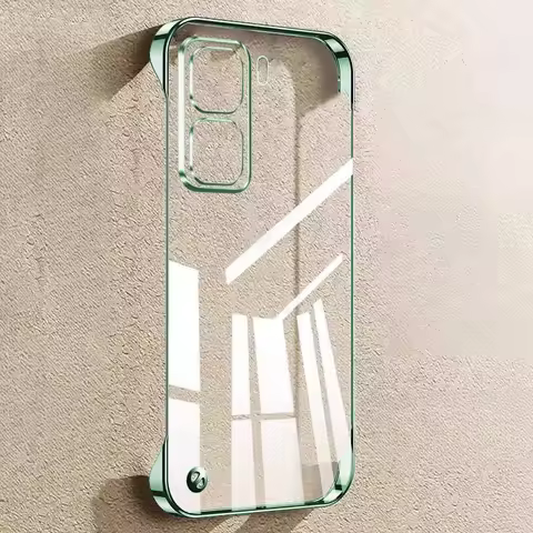 For VIVO IQOO 13 12 11s 10 Z9 Turbo Neo10 8 Pro Electroplated Transparent Ultra Thin Frameless Prote