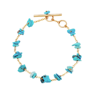 NATURALI JEWELRY 卵石綠松石手鍊