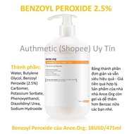 (Auth standard)AC Benzoyl Peroxide 2.5% removes acne and reduces smooth skin Benzac