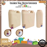 [COD] (SALE)222 COLORED 5GAL WATER CONTAINER/PLASTIC WATER GALLON/GALLON #gallon #container5galcapacity