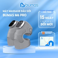 Máy Masssage Đầu Gối BUMAS M6 Pro - Nâng Cấp Bốn Đầu Điểm Massage Công Nghệ Khóa Nhiệt Mới Giảm Thất