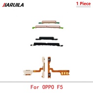 For OPPO F5 Power Volume Side Key Button On Off Mute Switch Flex Cable Replacement Parts