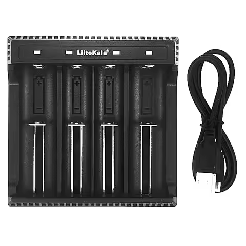 LiitoKala Lii-L4 3.7V Lithium Battery Charger for 18650 26650 High Quality Fast Charging Short-Circu