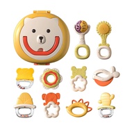 Can bite toothpaste newborn 0-6 months to 3 years old baby baby hand I rattle 0-1 years old educatio