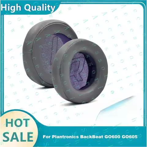 PP+ Replacement Earpads for Plantronics BackBeat GO600 & GO605 – Memory Foam 2-Pack