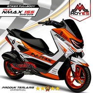 decal Stiker Nmax old 155 - Stiker fullbody Nmax old Motif ohlins MYS492