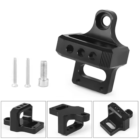 Aluminum 3 Port Solenoid Valve Mount Holder Bracket for Mac AEM Boost Controller For Acura Integra 9