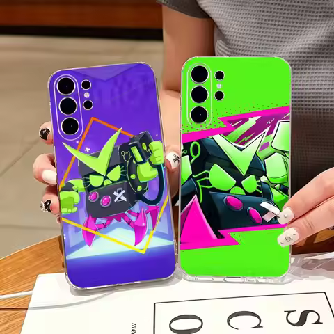 Brawl Stars Phone Case For Samsung S25,S24,S21,S22,S23,S30,Ultra,S20,Plus,Fe,Note,10,9,5G Transparen