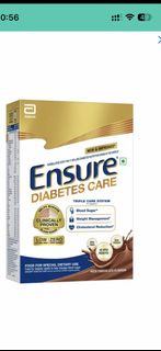 Ensure Diabetes Care vanila  or chocolate Flavour