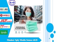 ready Masker Medis 3ply Surgical Mask Sensa Masker Kesehatan 1 Box isi