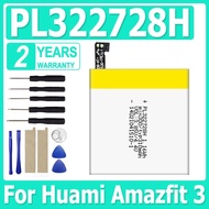 New PL332728H 332728H 3.8V 310mAh Battery For Huami Amazfit Stratos 2 A1609 A1619 + Free Tools