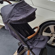 preloved nuna trvl stroller caviar