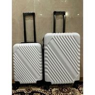 Travel Luggage 20 & 24 inches | Bagasi Travel Murah | ABS material Bags | Plain Travel suitcase |beg