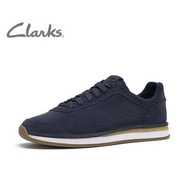 Clarks Xu Kai รองเท้าผ้าใบ รองเท้าวิ่ง แบบผูกเชือก สไตล์วินเทจ สําหรับผู้ชายTH