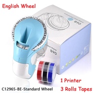 Dymo 12965/12966/B90/Phomemo E975 Manual Printers dymo 1610 motex c101 9mm 3D Embossing Tapes for Dy