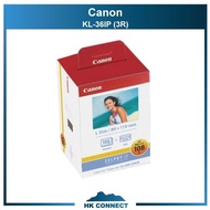＊限時優惠＊ 【原裝正貨】 Canon 佳能 KL-36IP 相紙 108張 連色帶 套裝 ( 3R 尺寸 ) (SELPHY CP810，CP820，CP900，CP910，CP1200, CP13