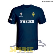 Swedish jersey t-shirt UEFA Euro 2024