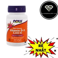 Now Foods Vitamin D3 5000IU Supplement – 120 tablets