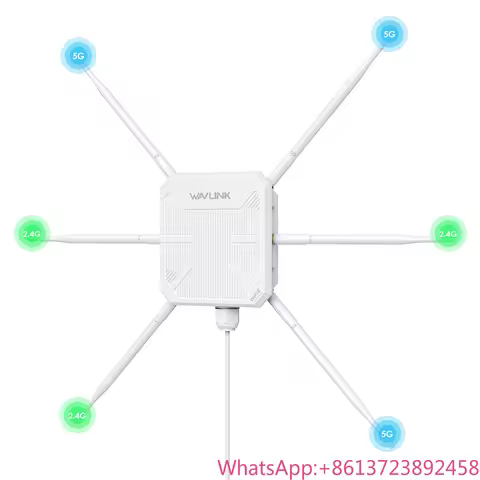2025/WL-WN588HX3 AERIAL HD9S WAVLINK WiFi6 Outdoor Access Point Mesh Repeater Waterproof IP67 Wavlin