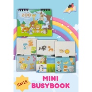 Mini Zoo Busybook for children's education