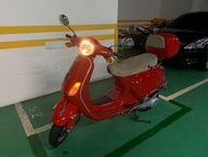 可議價大賤賣 Vespa LX 150 ie 義大利絕版偉士牌紅辣椒