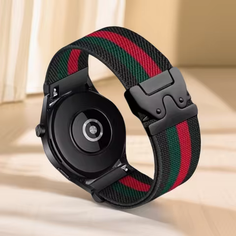 18mm Elastic Adjustable Nylon Strap For Casio AE1200/1300/F91W/W218/F108 Men Women Replacement Wrist