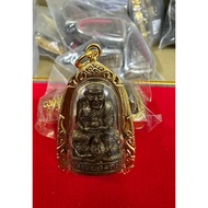 🇹🇭泰国镀金佛牌 龙婆托 车神 佩戴型 Lp Thuad Thai Amulet