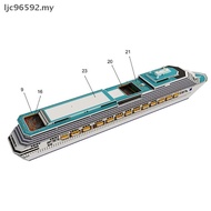 [LJC] Cruise Ship Paper Model Cruise Ship 3D Paper Model DIY Puzzle Manual Papercrafts Toy [MY]
