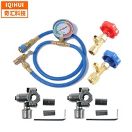 Pressure Gauge Open Valve Air Conditioning Valve Needle Stabilization Refrigerant Kit Refrigerant Fl
