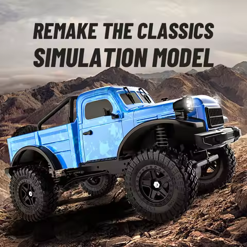 RC Car 4WD JJRC C8813 2.4G Radio Motor Pickup Climbing Off-Road Model Buggy Control Trucks Toys Chil