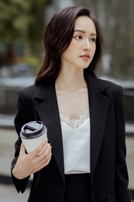 Áo 2 dây phối ren TIINSTORE AHN245