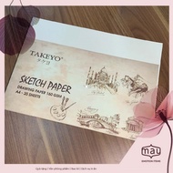 Takeyo sketch paper 160gsm A4, A3 size
