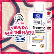 Dermatic Alkin dermatitis shower gel for Dogs and Cats imported from England Garé Pet Shop